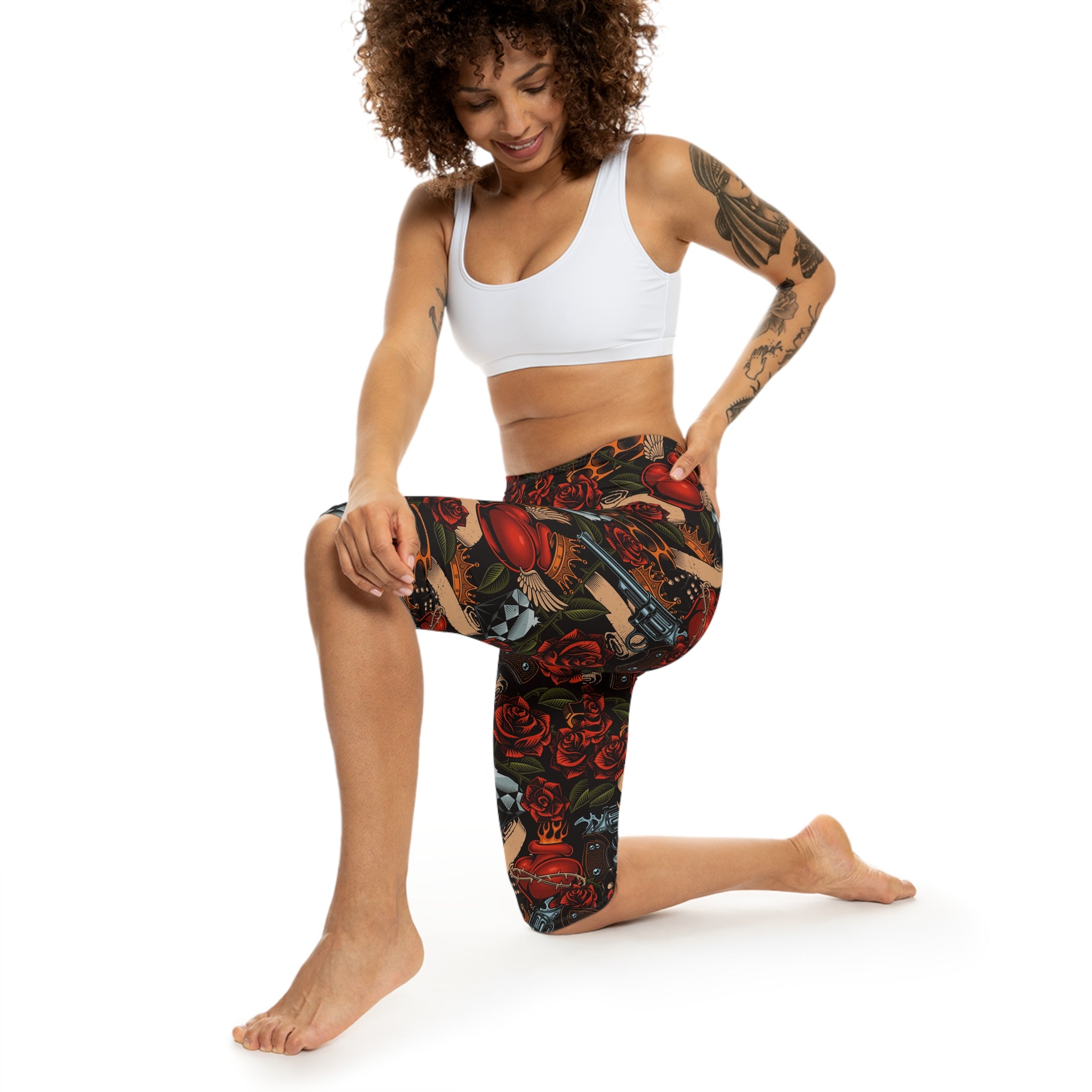 Dressed To Thrill Capri Leggings